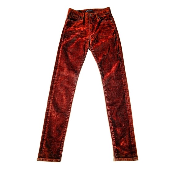 Levi's Denim - Levi's Made & Crafted Red Velvet 721 Jeans Size 26 Women's RARE